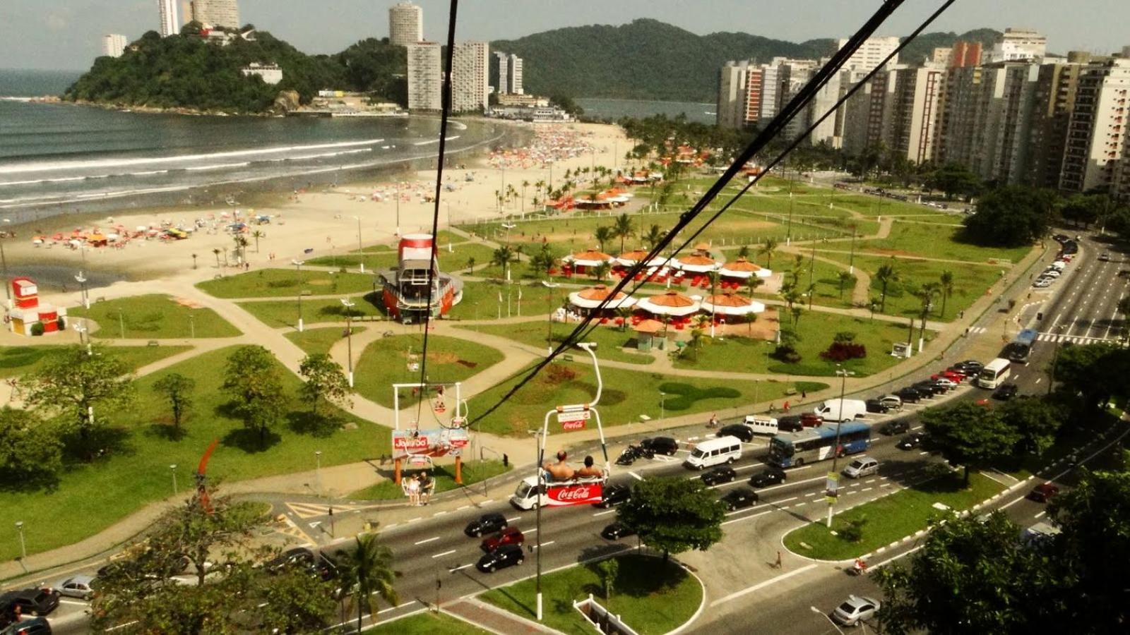 Flat Itarare Tower Beach São Vicente Exterior foto